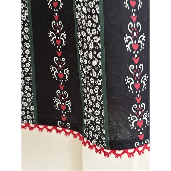 EUC Angelika Moden Germany Long Octoberfest Black Drindl skirt Sz 46  US 16 - Picture 4 of 11